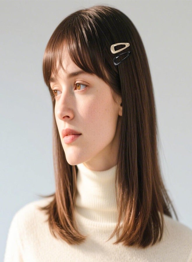 ايلان مجموعة إيلان من 80 قطعة من مشابك الشعر المعدنية للنساء، مشابك صغيرة للشعر الكثيف والناعم للنساء والفتيات (8 ألوان) - Image 4